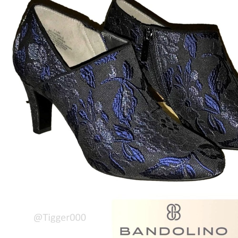 BANDOLINO Brocade Dress Booties
